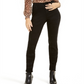 Calça jeans skinny feminina INC International Concepts com estampa de zebra e curvas, preta, tamanho 0