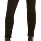 Calça jeans skinny feminina INC International Concepts com estampa de zebra e curvas, preta, tamanho 0