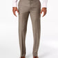 Calça de terno Tommy Hilfiger Modern Fit Th Flex Stretch Masculina Bege Tamanho 33X30