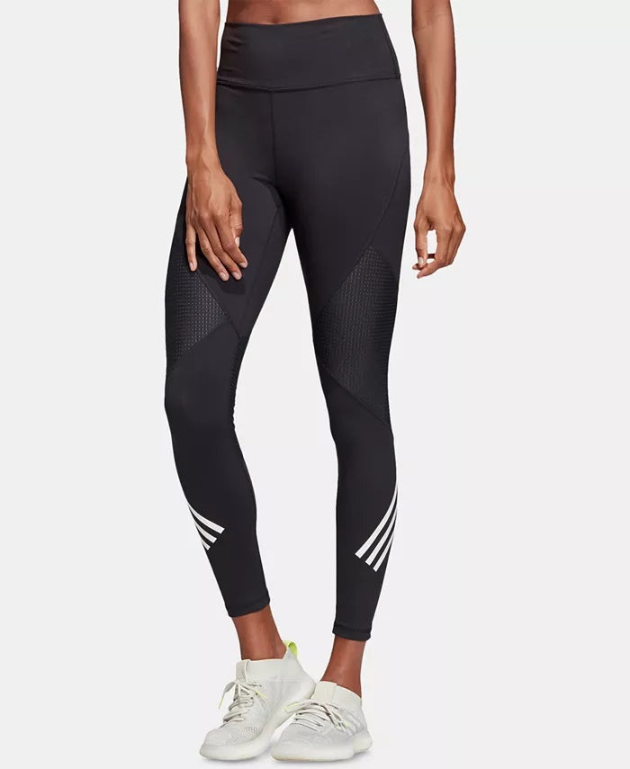 Calça Legging Adidas Believe This High Rise Feminina Azul Tamanho Grande