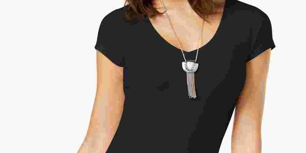 Camiseta Derek Heart Junior's - Gola Preta Tamanho Médio