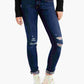Calça Jeans Skinny 711 Feminina Levi's Azul Tamanho 36X30