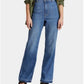 Calça jeans flare Mindy cintura alta feminina Free People marrom tamanho 27