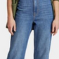 Calça jeans flare Mindy cintura alta feminina Free People marrom tamanho 27