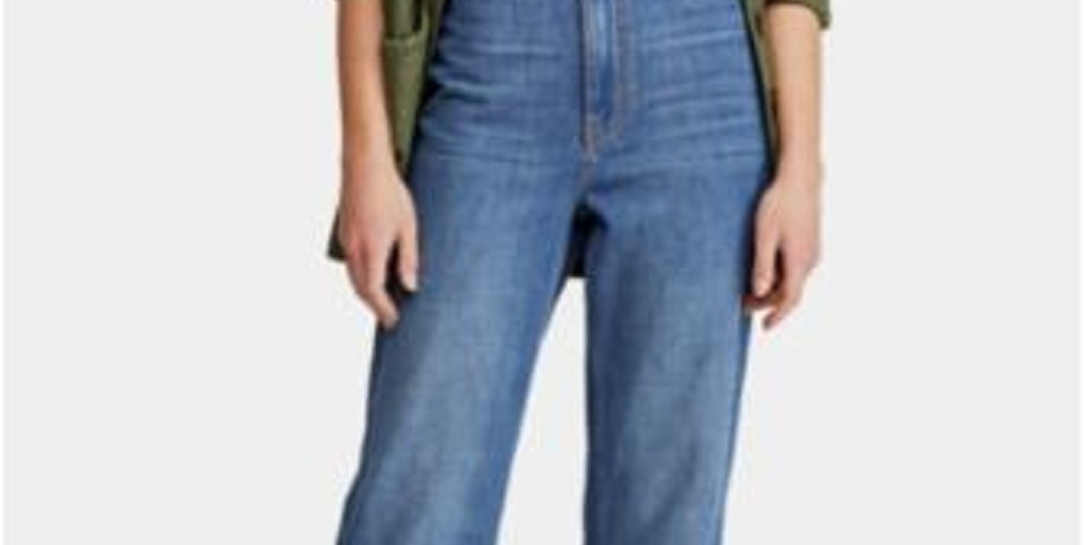 Calça jeans flare Mindy cintura alta feminina Free People marrom tamanho 27