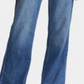 Calça jeans flare Mindy cintura alta feminina Free People marrom tamanho 27