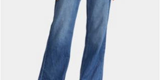 Calça jeans flare Mindy cintura alta feminina Free People marrom tamanho 27