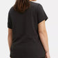 Camiseta Levi's Trendy Plus Perfect Feminina Preta Tamanho 2X