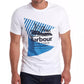 Camiseta gráfica com logotipo Barbour Vessel Stormforce masculina, branca, tamanho extragrande