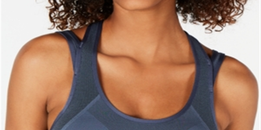Sutiã esportivo Under Armour Vanish Seamless Mid feminino, tamanho médio, prateado