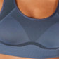 Sutiã esportivo Under Armour Vanish Seamless Mid feminino, tamanho médio, prateado