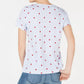 Karen Scott Blusa Feminina Petite Ladybug com Estampa Gingham Azul Tamanho Pequeno