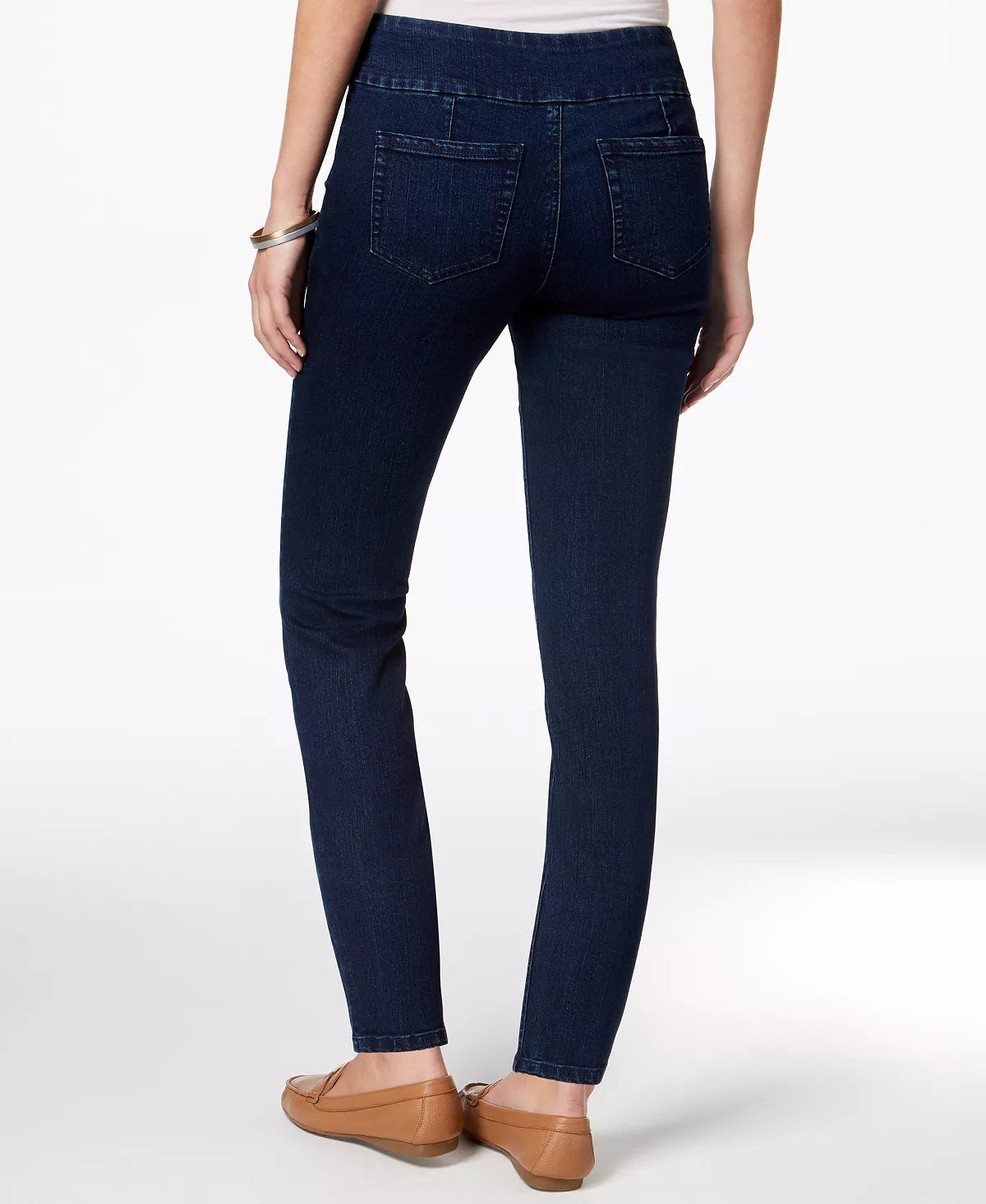 Calça jeans skinny feminina Charter Club Plus com ajuste no tornozelo, azul 6, tamanho 6
