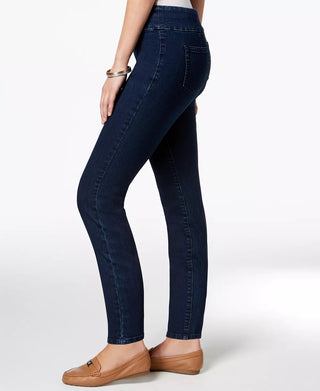 Calça jeans skinny feminina Charter Club Plus com ajuste no tornozelo, azul 6, tamanho 6