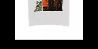 Camiseta masculina com estampa gráfica Boyz N The Hood, branca, tamanho extragrande