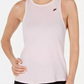 Camiseta regata Nike Sportswear feminina de algodão com costas nadador, cinza, tamanho pequeno