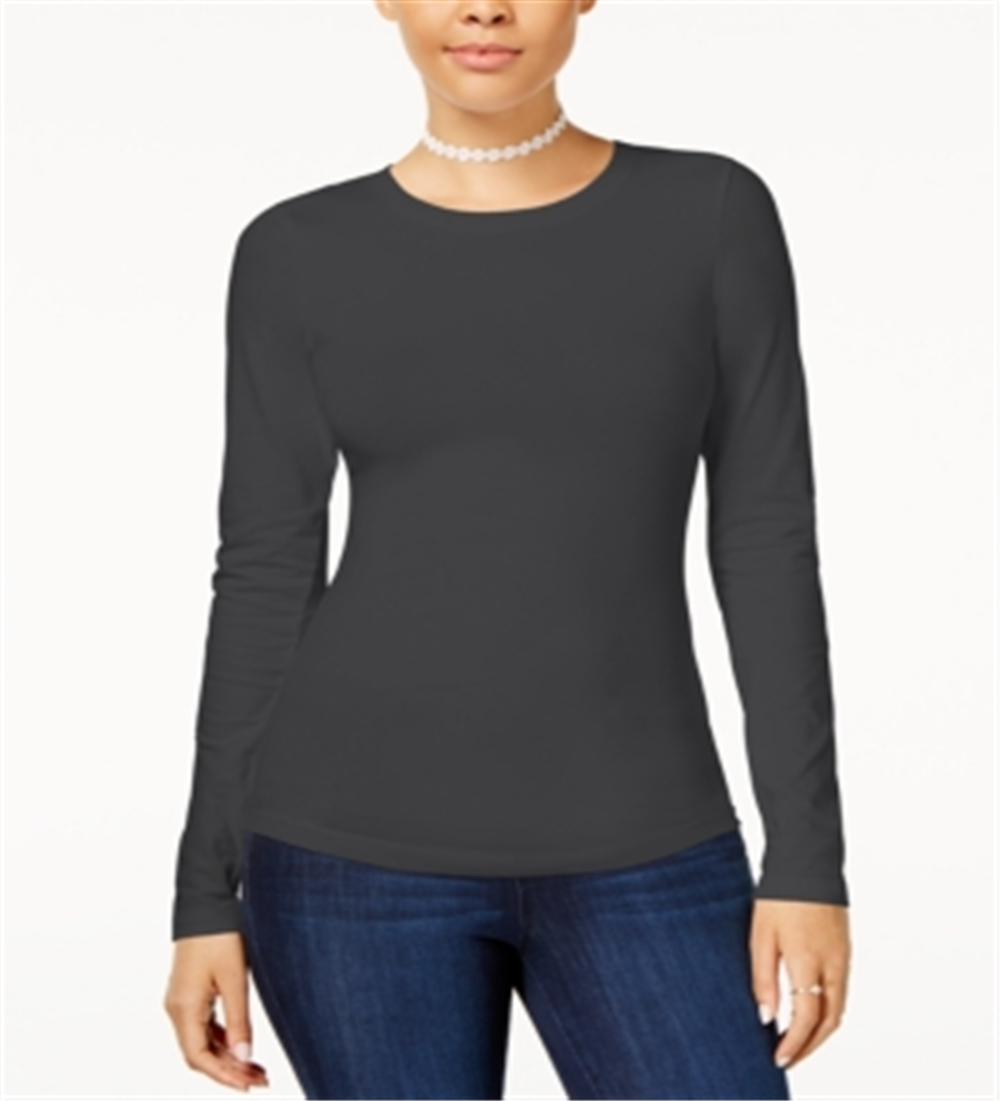 Camiseta Planet Gold Junior Manga Longa Cinza Tamanho P