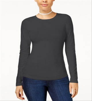 Camiseta Planet Gold Junior Manga Longa Cinza Tamanho P