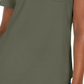 Camisa polo feminina Karen Scott de algodão, verde, tamanho pequeno