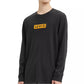Camiseta Levi's Masculina Coleção Limitada Chenille Boxtab Manga Longa Preta Tamanho Grande