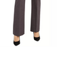 Calça reta feminina Anne Klein cinza tamanho 6