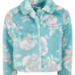 Jaqueta de pele sintética com estampa floral para meninas Epic Threads, azul, tamanho 3T