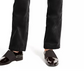 Calça de veludo slim fit grande e alta masculina da INC International Concepts, preta, tamanho 44