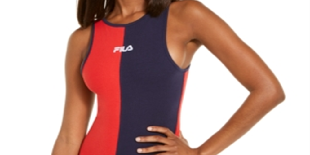 Body Fila Feminino Manon Colorblocked Azul Tamanho XL
