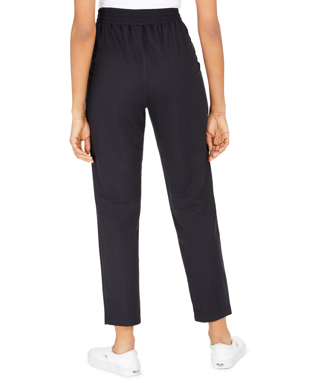 Calça plissada Indigo Rein Junior, preta, tamanho GG