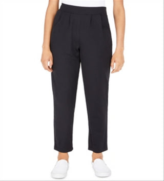 Calça plissada Indigo Rein Junior, preta, tamanho GG