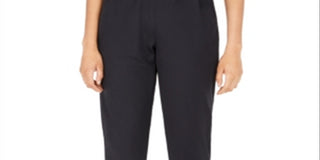 Calça plissada Indigo Rein Junior, preta, tamanho GG