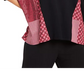 Poncho feminino Alfani com acabamento contrastante, preto, tamanho XX-G
