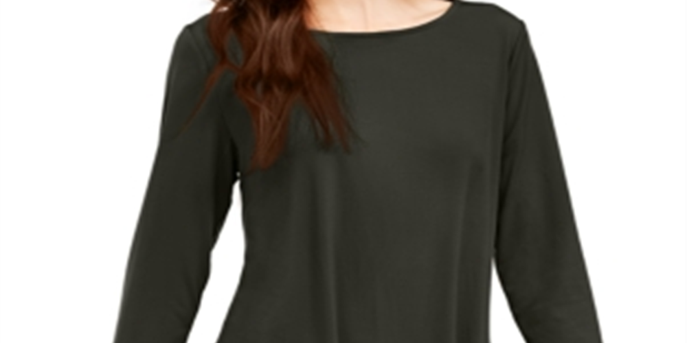 Túnica Alfani Feminina High Low Verde Tamanho M