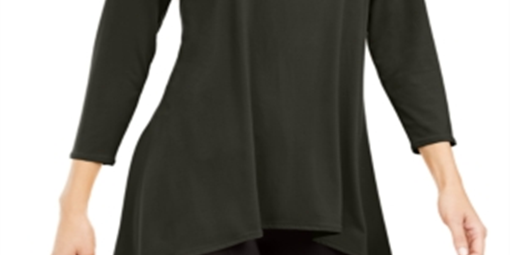 Túnica Alfani Feminina High Low Verde Tamanho M