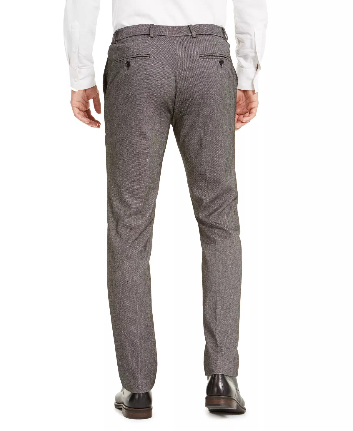 Calça Pied-de-poule Masculina Tommy Hilfiger Cinza Tamanho 40X30