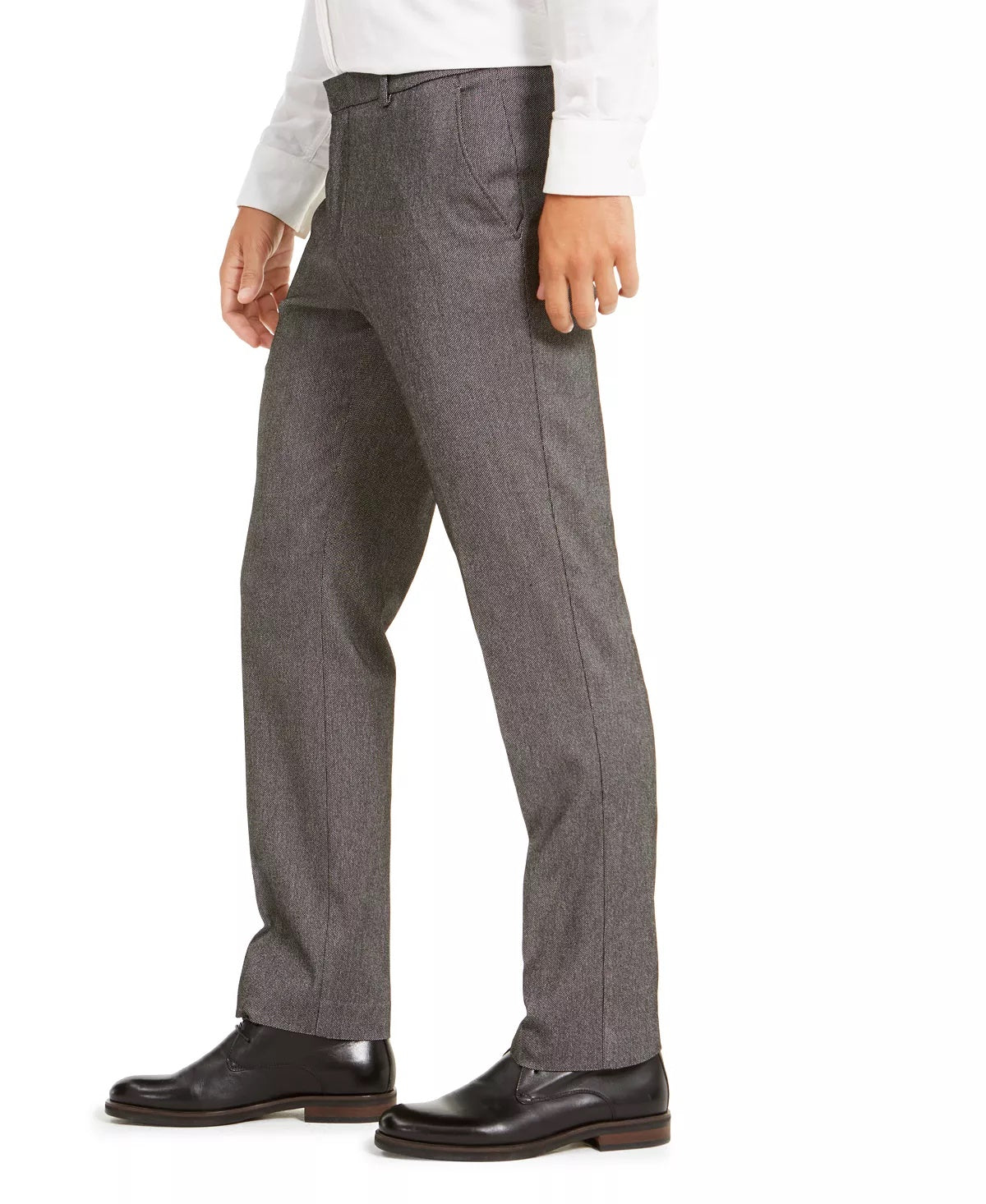 Calça Pied-de-poule Masculina Tommy Hilfiger Cinza Tamanho 40X30