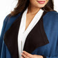 Cardigan feminino Anne Klein Plus Double Face Azul Tamanho 0X