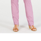 Jeans feminino estilo &amp; co com controle de barriga, perna reta, rosa, tamanho 6