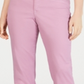 Jeans feminino estilo &amp; co com controle de barriga, perna reta, rosa, tamanho 6