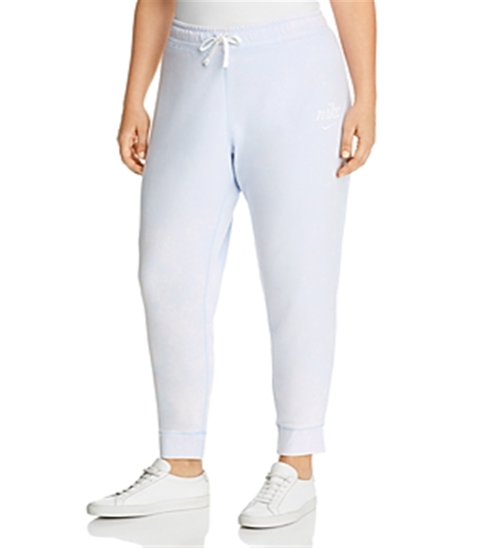 Calça de moletom Nike Sportswear Cotton Feminina Azul Tamanho 2X