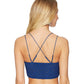 Sutiã Bralette Adella Lace Feminino Free People Azul Tamanho Grande