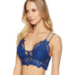 Sutiã Bralette Adella Lace Feminino Free People Azul Tamanho Grande