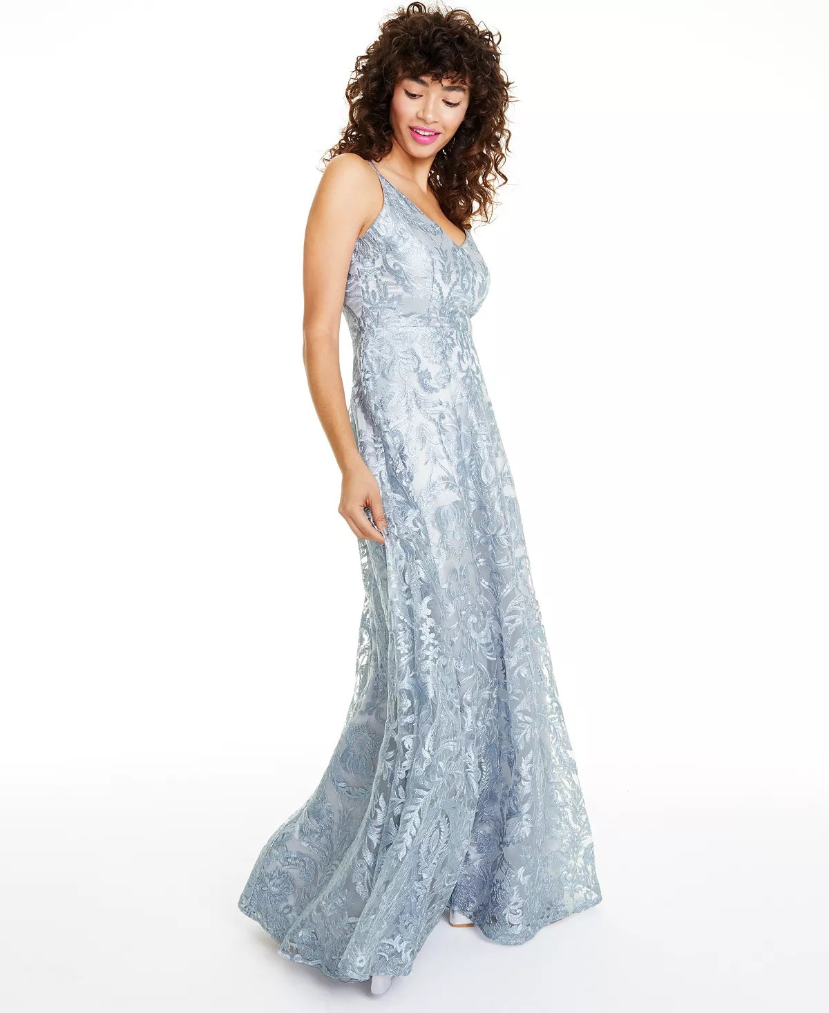 Vestido bordado para formatura Diga sim ao baile de formatura, preto e branco, tamanho 17