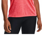 Camiseta Under Armour Twisted Tech Gola V Feminina Rosa Tamanho XS