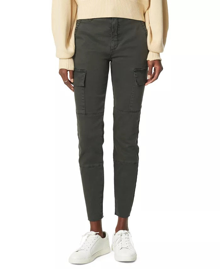 Calça Jeans Cargo Jeans Joe's Charlie Skinny Ankle Feminina Cinza Tamanho 27