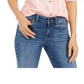 Camisa feminina Charter Club com bolso aplicado, rosa, tamanho pequeno G