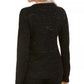 Karen Scott Suéter Feminino Petite Holiday Preto Tamanho PSM