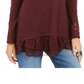 Túnica feminina estilo camadas verde tamanho extrapequeno