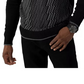 Suéter de malha texturizada masculino Sean John, preto, tamanho XX-G