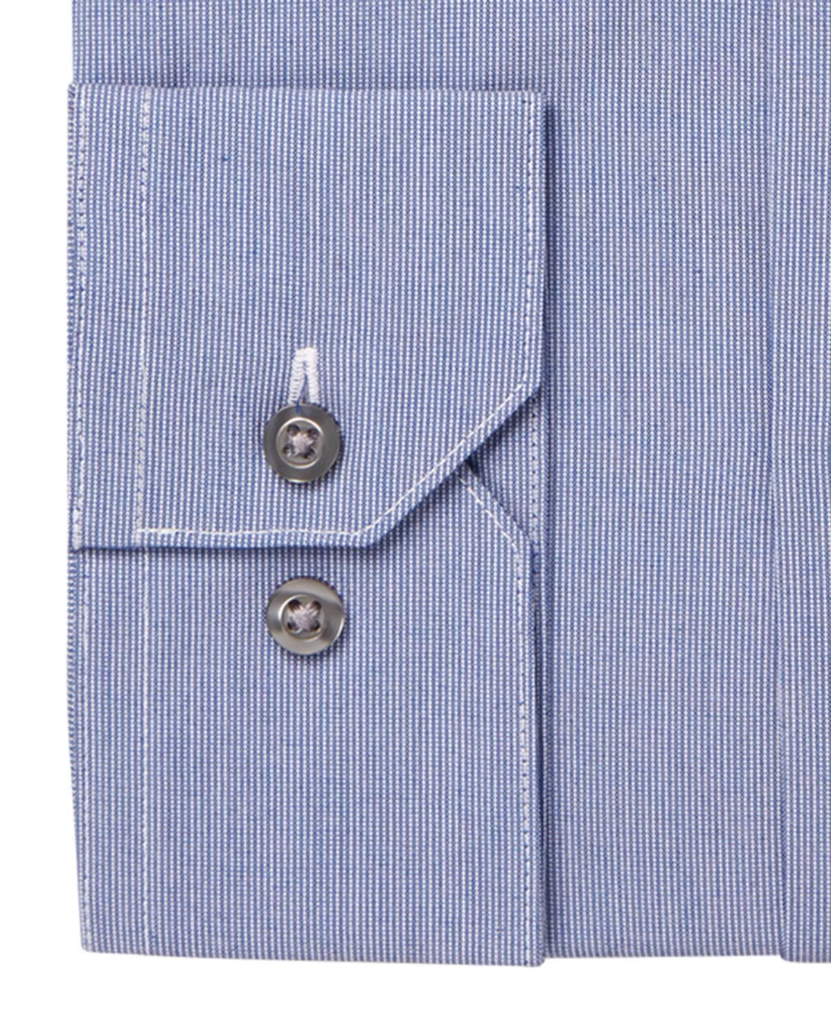 Camisa social masculina Alfani, manga comprida, camisa abotoada, roxa, tamanho 14,5/32-33